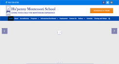 Desktop Screenshot of hapennyschool.com